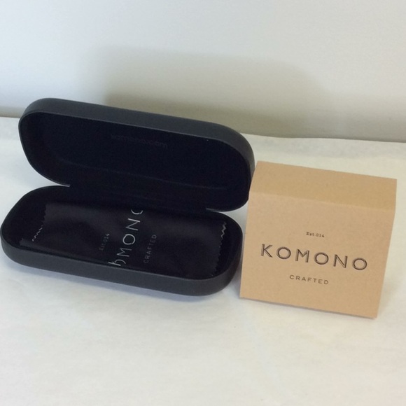 KOMONO sunglasses glossy black round NEW vivien main image 15